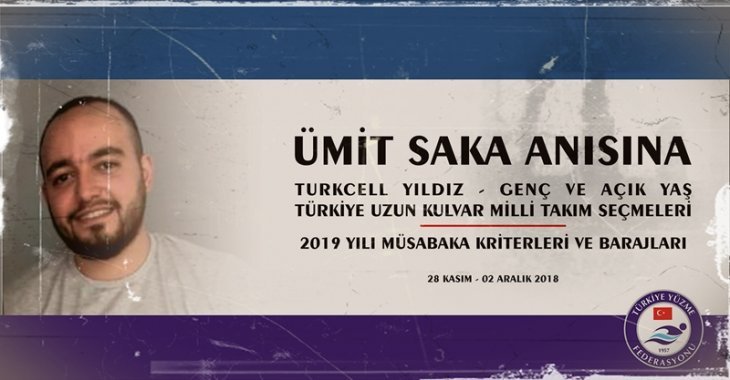 2018 Turkcell Yıldız Genç ve Açık Yaş Türkiye Uzun Kulvar Milli Takım Seçme  - İstanbul