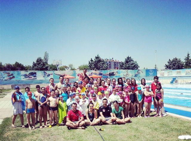 2015 Yaz Yüzme Okulu- ANITTEPE YÜZME HAVUZUNDA AÇILDI