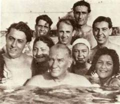 2013 10 Kasım Atatürk'ü Anma Yüzme Yarışları